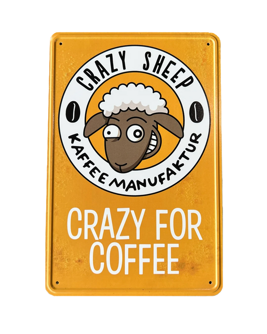Crazy Sheep Branding-Schild