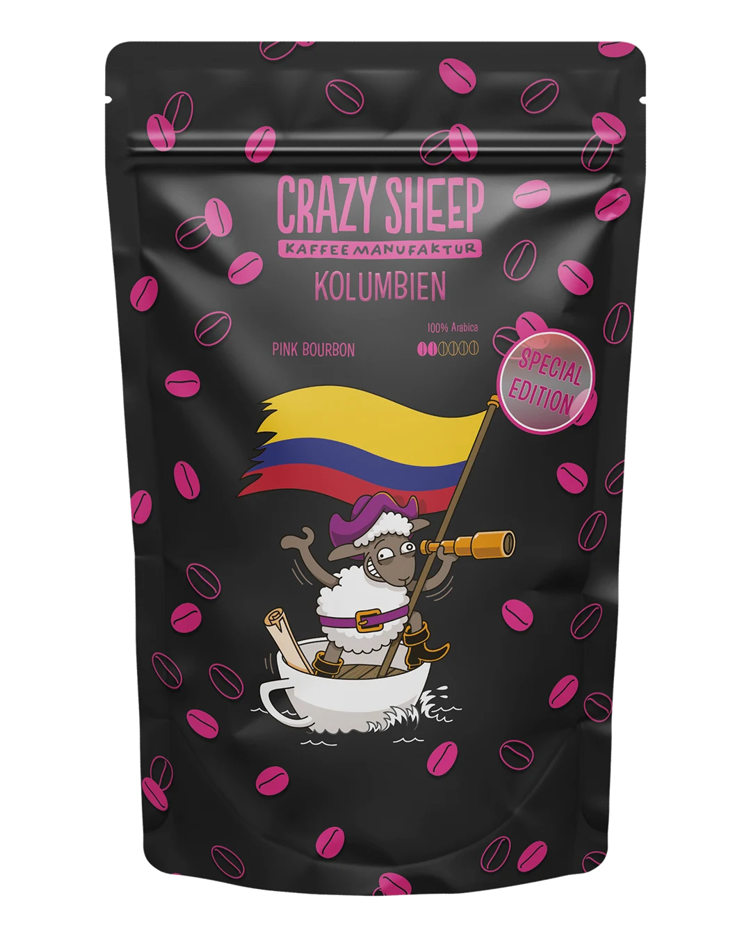 Single Origin Kolumbien - Pink Bourbon